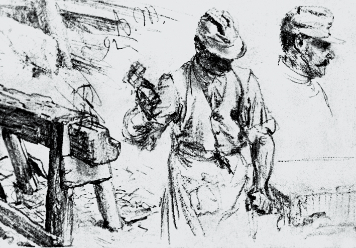  Adolpyh Von Menzel —— 速写 视点出版 (155)